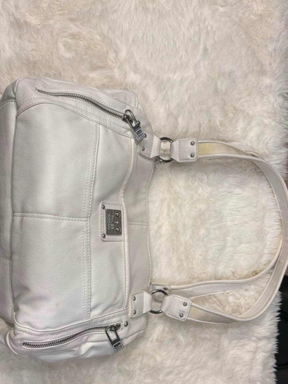 Tyler Rodan Purse White
